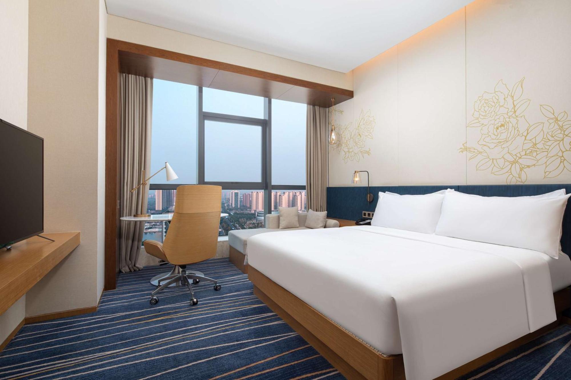 Hilton Garden Inn Zibo Zhangdian Bagian luar foto
