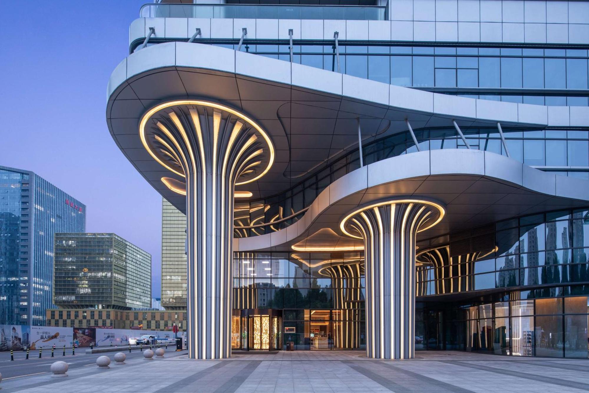 Hilton Garden Inn Zibo Zhangdian Bagian luar foto